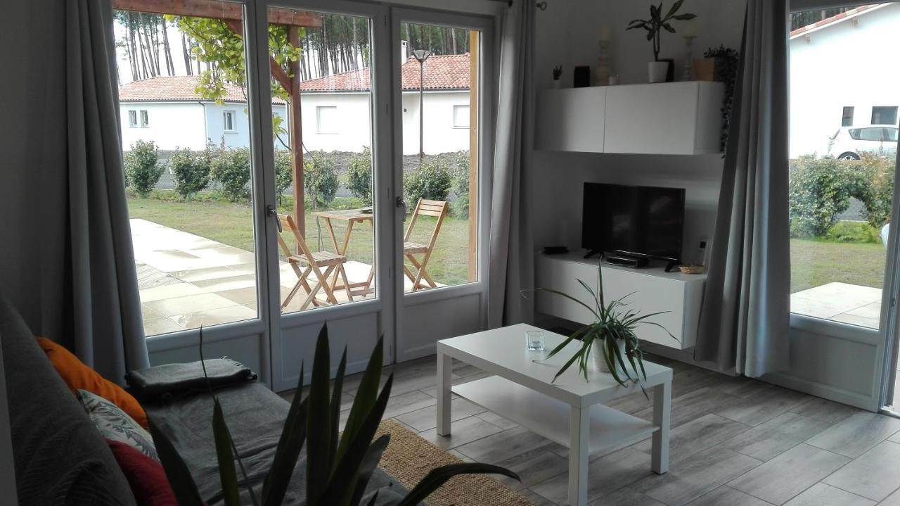 Maison Moderne Proche Lac Et Plage Léon Exterior foto